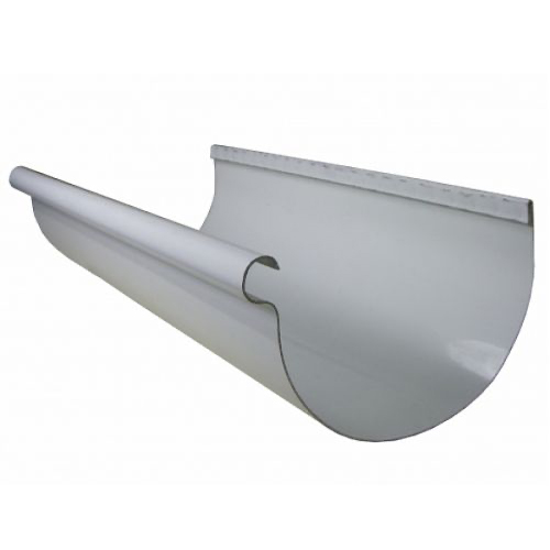 half round gutters and downspouts